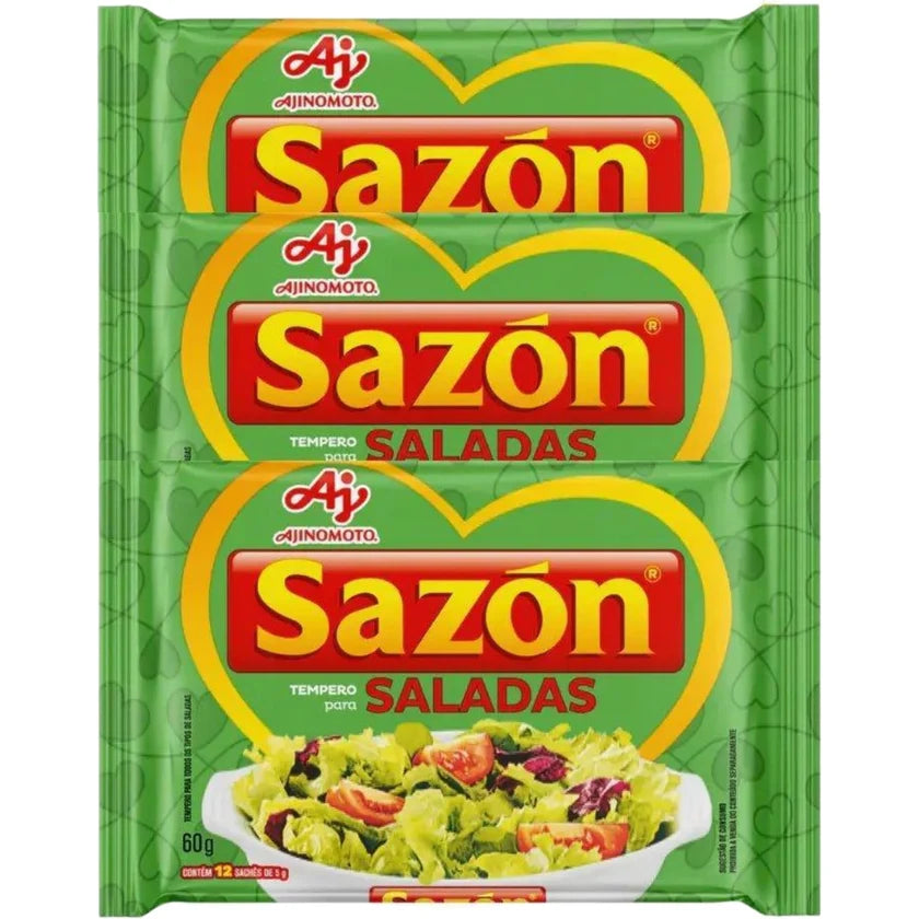 Sazón® Tempero Salada (3x60g)