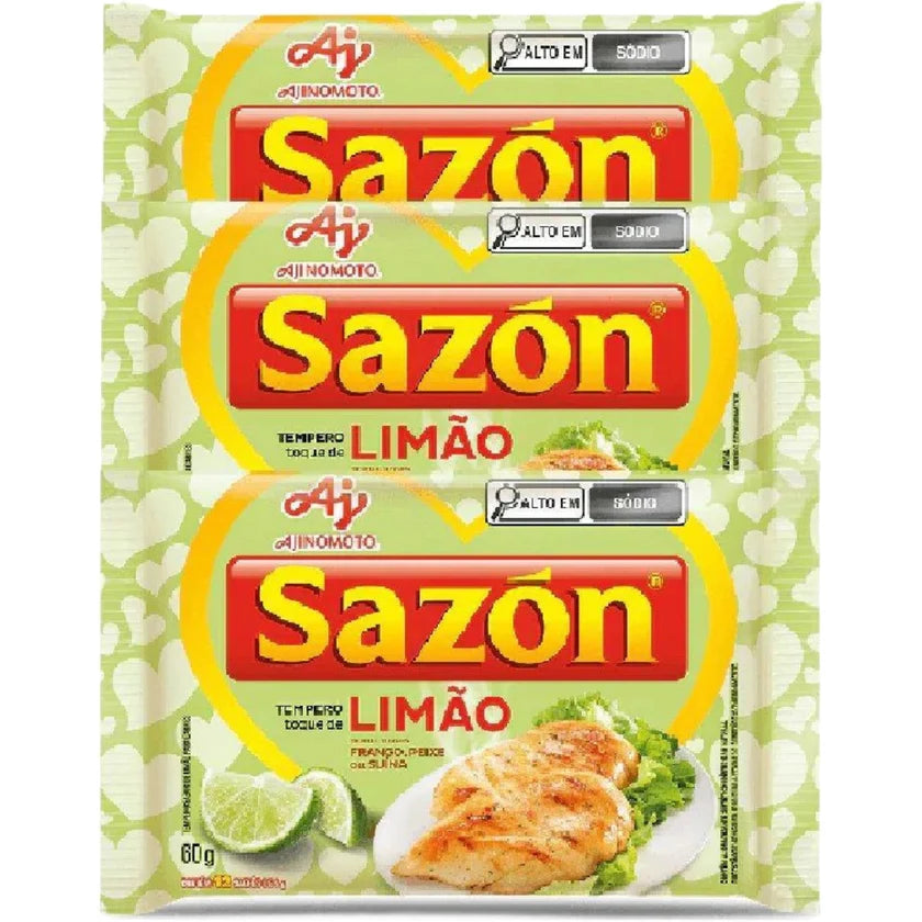 Sazón® Tempero Limão (3x60g)