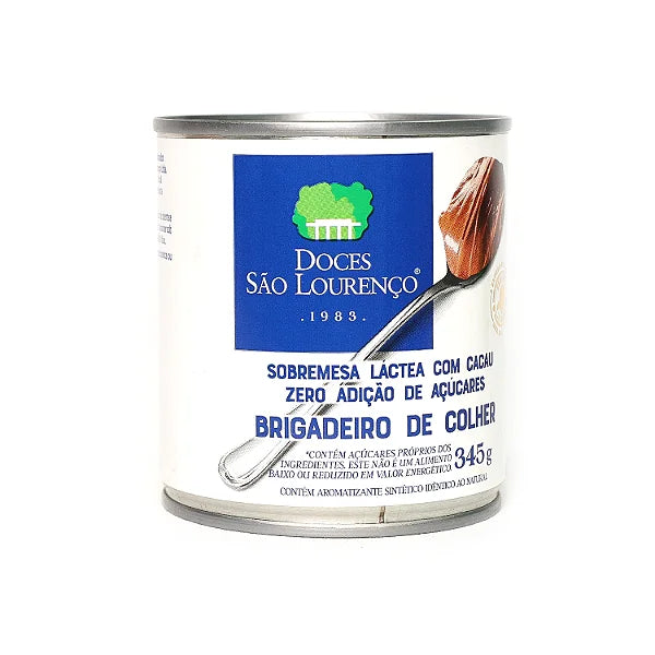 Brigadeiro de Colher Zero Açucar São Lourenço (345g)