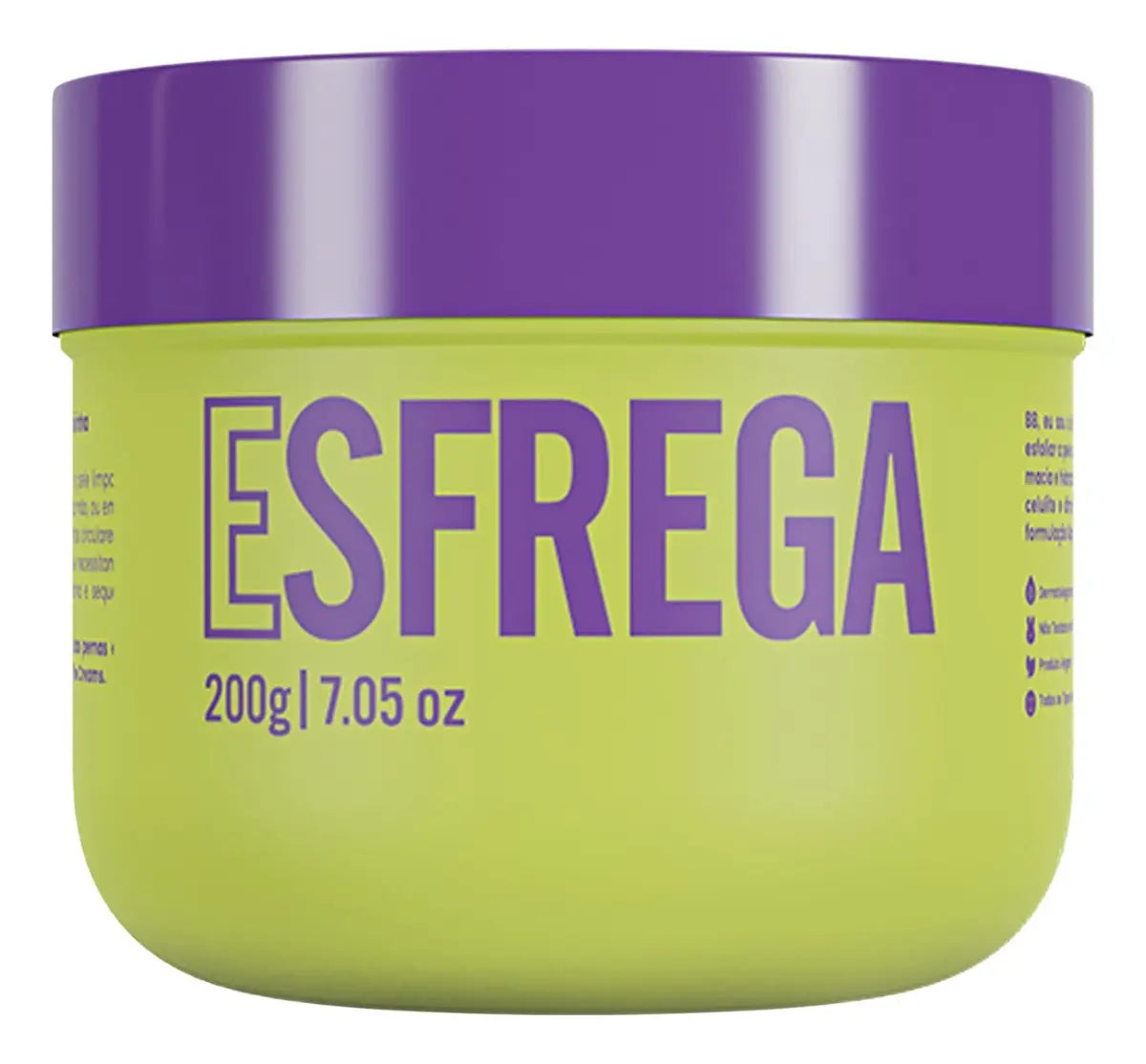 Bumbum Cream Esfrega Esfoliante 200g Beleza Brasileira