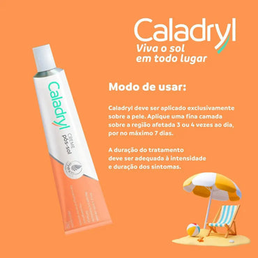 Caladryl Creme Pós-Sol (28g) Oferta 40% Off Val 10/26