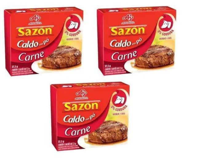 Sazón Caldo Carne (3x32,5g)