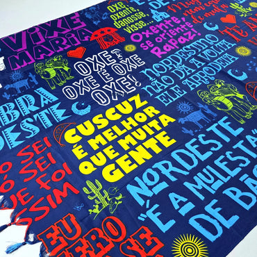 Canga Praia Love Nordeste! Tamanho Único