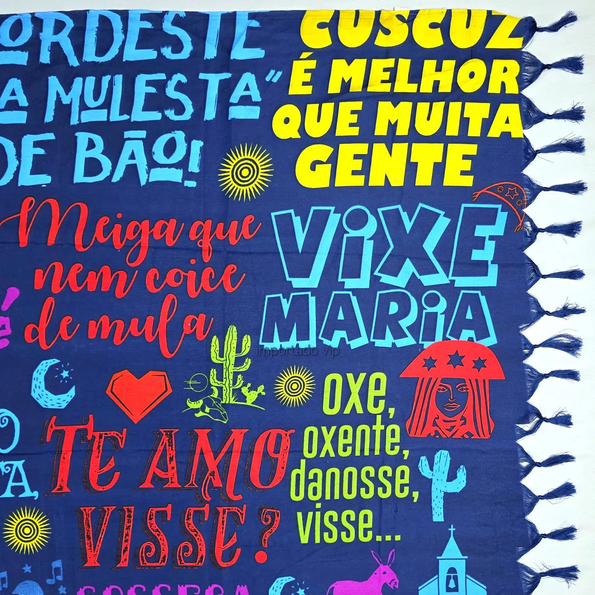 Canga Praia Love Nordeste! Tamanho Único