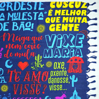 Canga Praia Love Nordeste! Tamanho Único