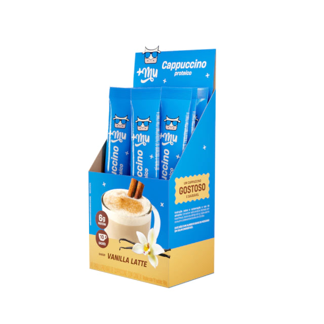 +Mu Cappuccino Vanilla Latte (180g)