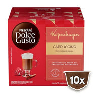 Dolce Gusto Kopenhagen Cappuccino 10 Cápsulas 190g