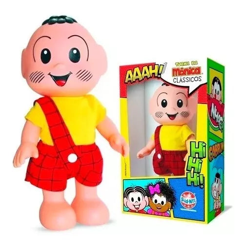 Boneco Turma da Mônica Clássicos - Cascão (385g)