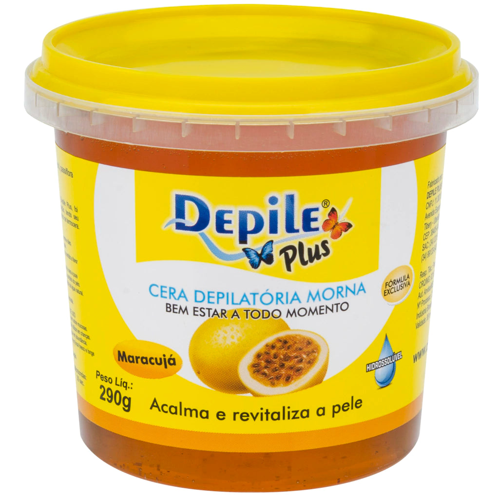 Depile Plus Cera Depilatória Morna 290g