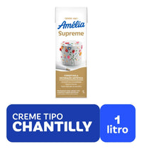 Creme Chantilly Baunilha Amélia Chanty Mix Supreme Caixa 1l