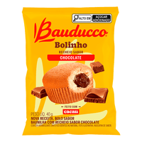 Bauducco Bolinho Baunilha com Recheio Chocolate. Caixa com 16 Unidades (640g)
