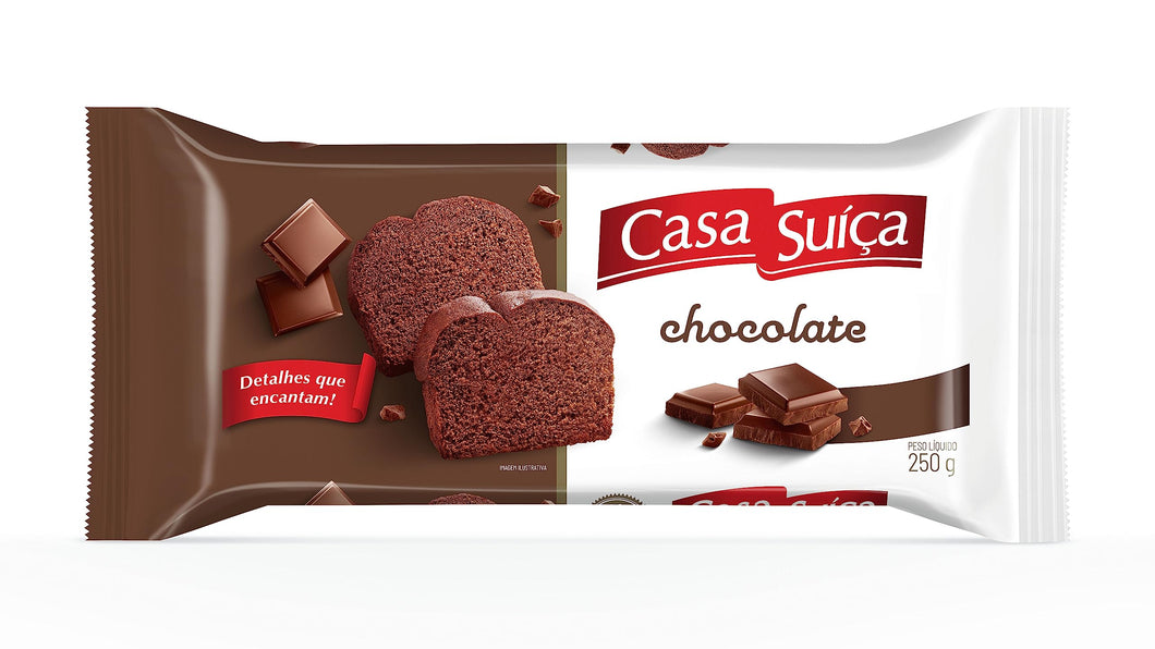 Bolo Casa Suiça  Chocolate 250g
