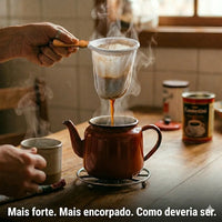Coador de Pano com Cabo de Madeira 110mm 50g