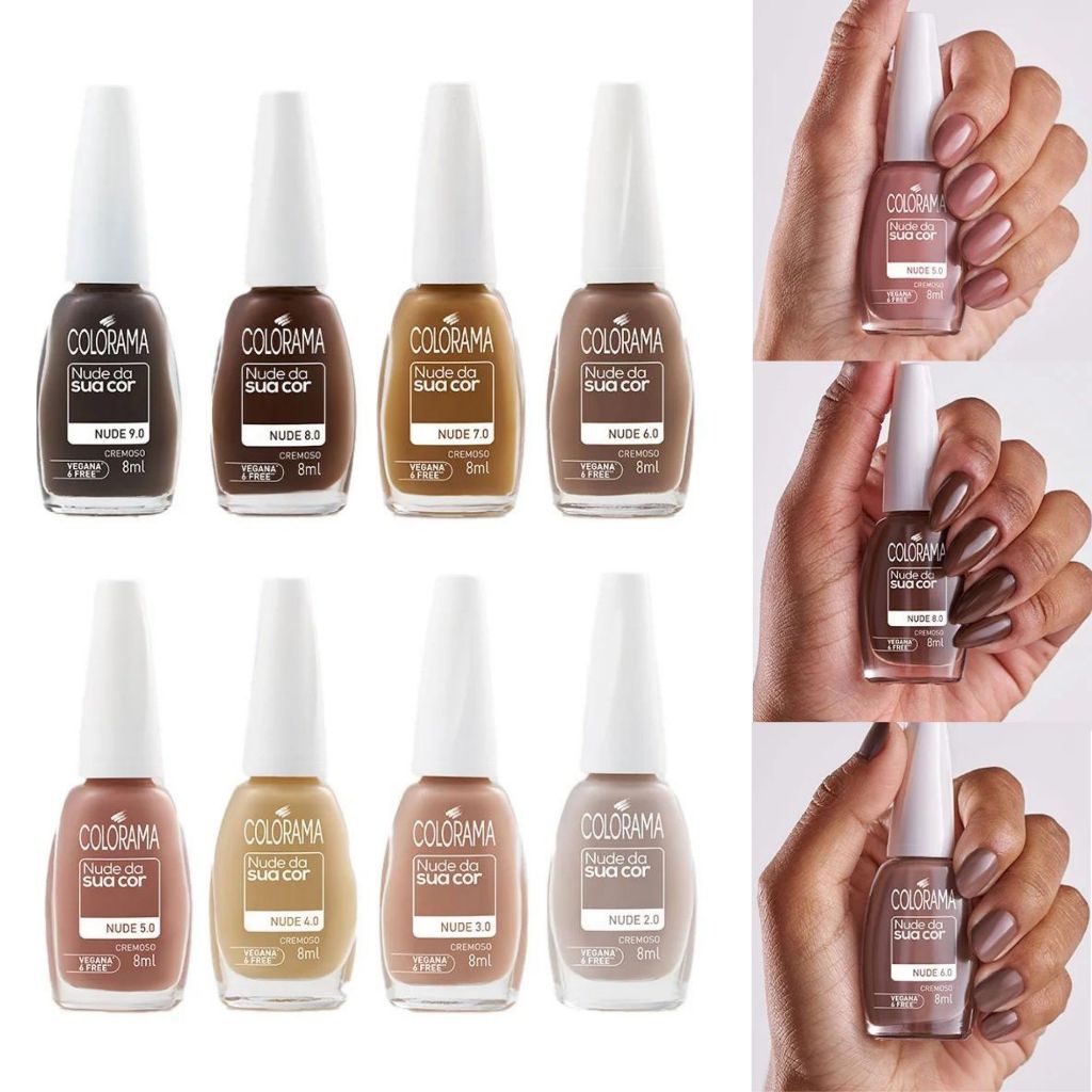 Colorama Esmalte Coleção Nude da Sua Cor (Unidade - 8ml)