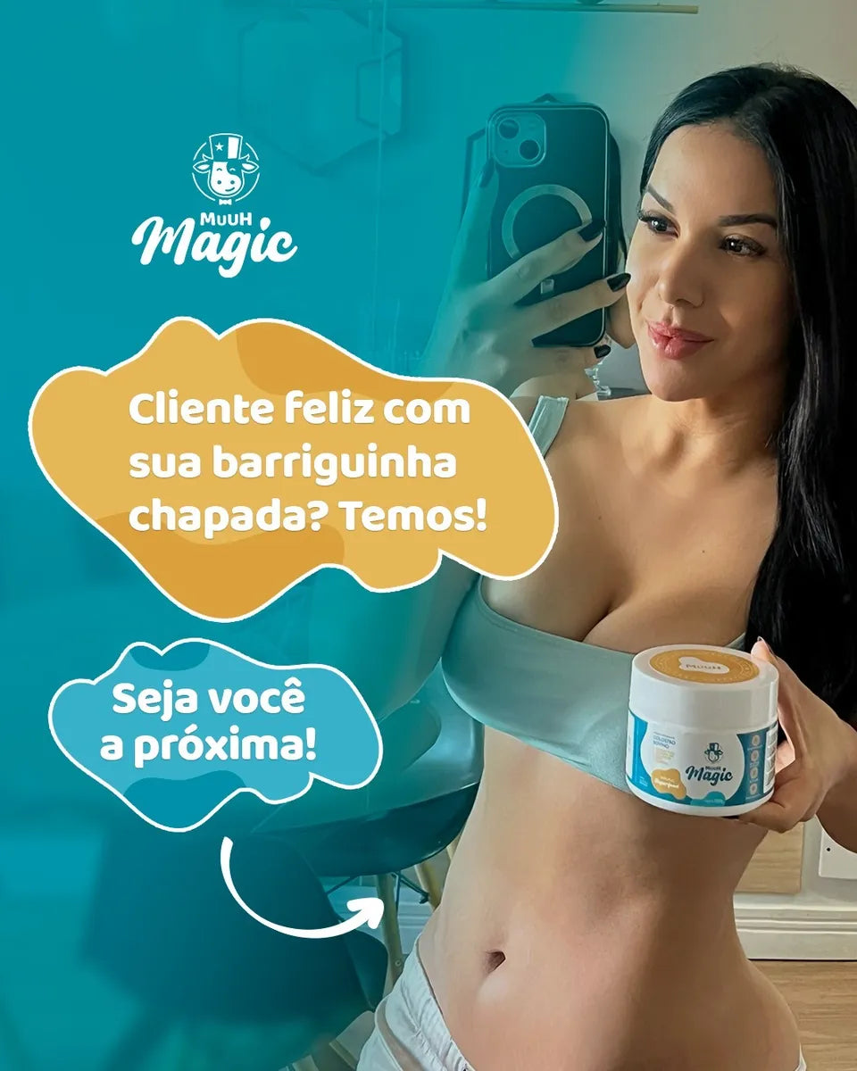 Magic Muuh Suplemento Colostro + Creatina - Produto Original Pink Lemonade