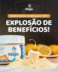 Magic Muuh Suplemento Colostro + Creatina - Produto Original Pink Lemonade