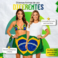 Bandeira Brasil 90 x 1,30cm