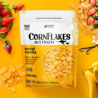 Cereal CornFlakes Harts Cereal Baunilha em pacote sem glúten 220 g