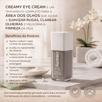 Cream Eye Clareador Para Olhos Da Creamy Antirrugas Olheiras