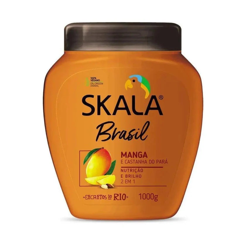 Skala Creme de Tratamento 2 em 1 Manga e Castanha-do-Pará (1Kg) Oferta!