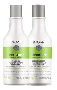 Inoar Kit Cicatrifios - Shampoo e Condicionador (500ml cada)