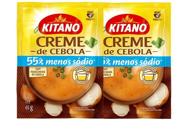 Kitano Onion Cream 55% Less Sodium 65G