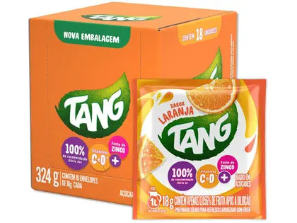 Tang Refresco em Pó Caixa (18x18g)