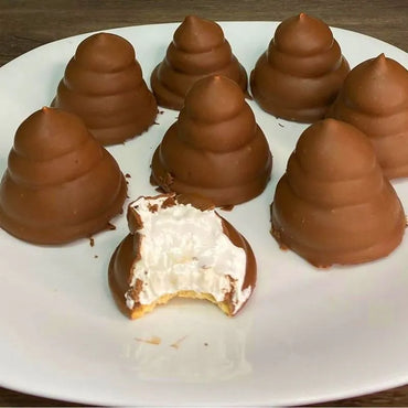 Dan Top gelatin candy with chocolate coating 340 Gr