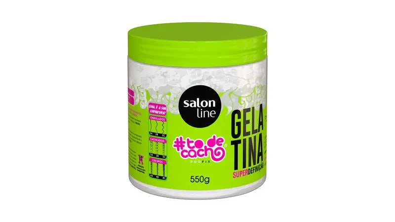 Salon Line Gelatina Capilar #todecacho: Super Definição (550g)