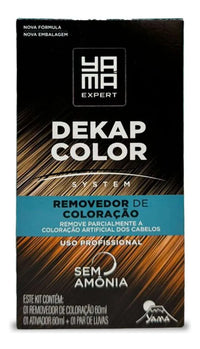 Kit Yamá Dekapcolor System Removedor de Coloração (120ml)