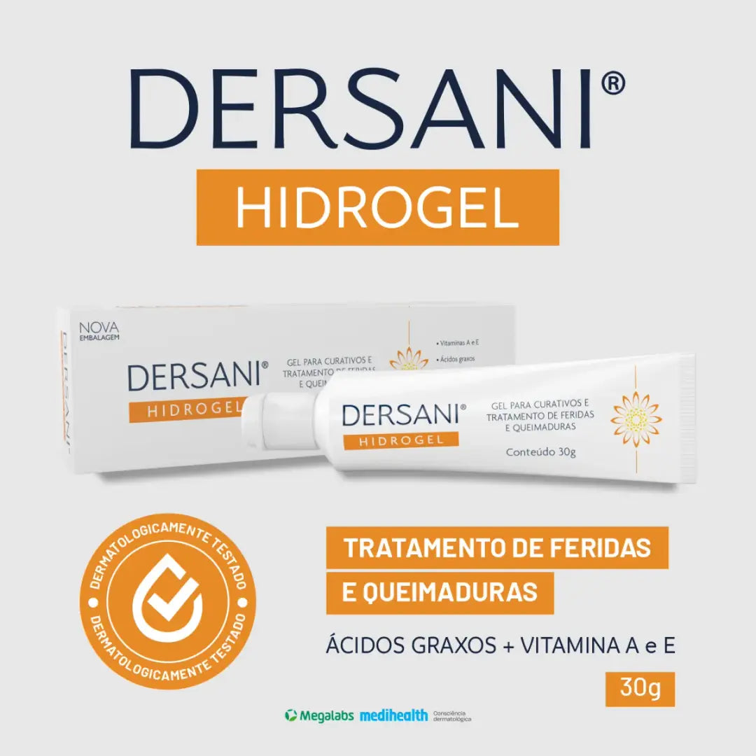 Dersani Gel Cicatrizante Hidrogel 30g e 85g