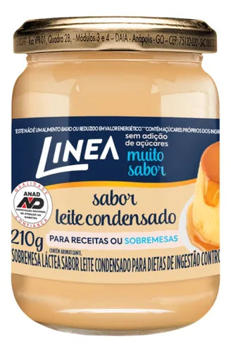 Linea Condensed Milk *no added sugar* lots of flavor 210g