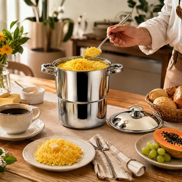 Cuscuzeira Inox Dolce Home - nº 16