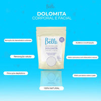 Dolomita Corporal/Facial Pré/pós-depilação 800g