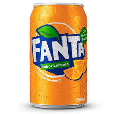 Fanta Refrigerante Laranja Lata (350ml)