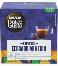 Nescafé Dolce Gusto - Café Espresso Cerrado Mineiro 10 Cápsulas (60g)
