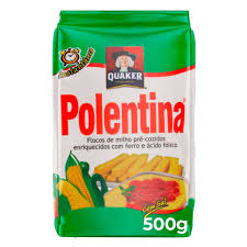 Quaker Flocos Milho Polentina (500g).