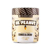 Carregar imagem no visualizador da galeria, Pasta de Amendoim Dr Peanut Sabor Cookies &amp; Cream 600G
