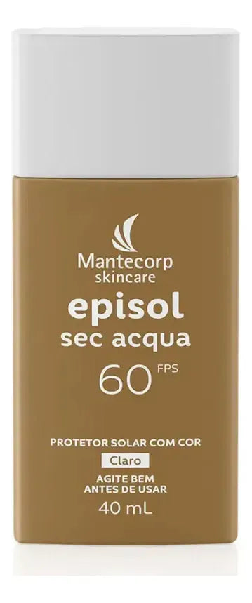 Mantecorp Episol Sec Acqua Protetor Solar Fps 60 Claro 40ml Cor Claro