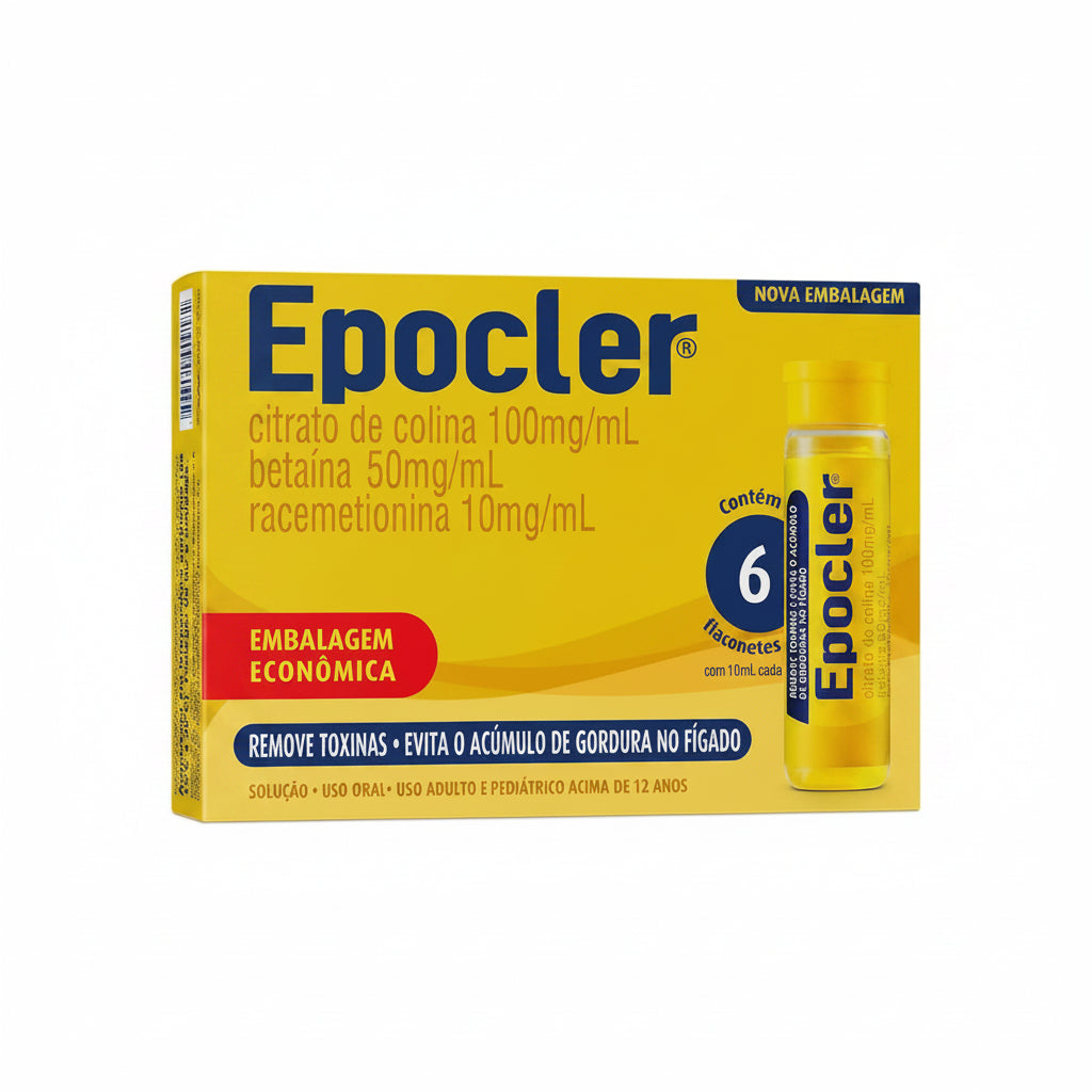 Epocler 100mg/ml + 50mg/ml + 10mg/ml - 6 Flaconetes (10ml) 98g