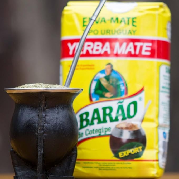 Barão de Cotegipe, Erva Mate Tipo Uruguaia Export Barão Original Sem Açúcar 500g