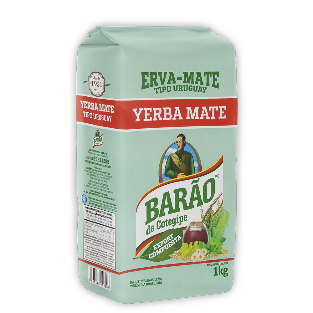 Erva Mate Barão Export Compuesta (1Kg)