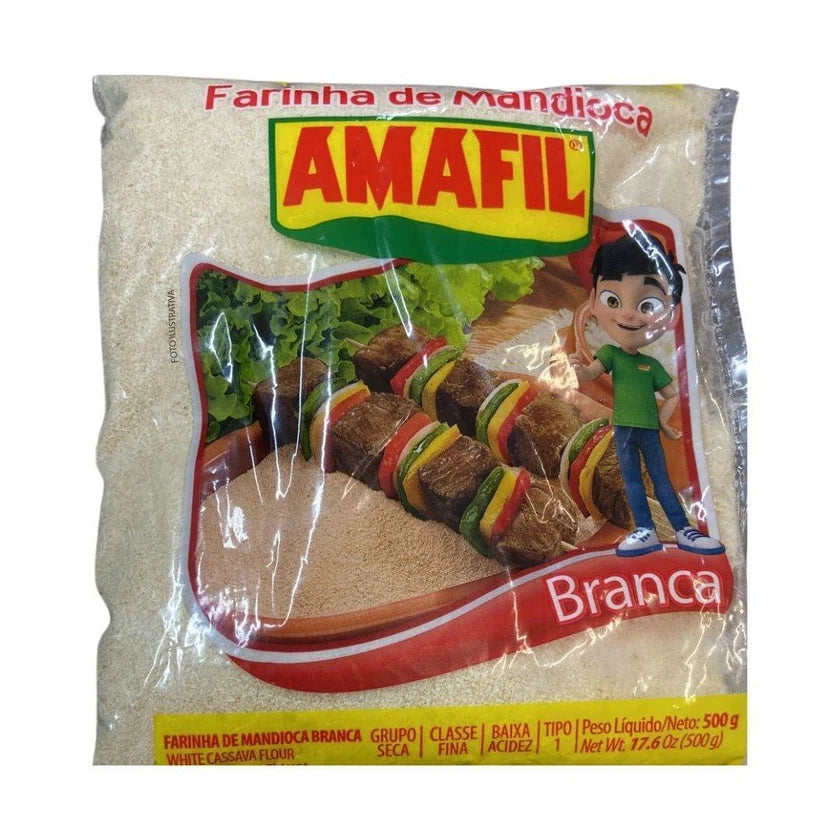 Amafil Farinha de Mandioca Branca (500g)