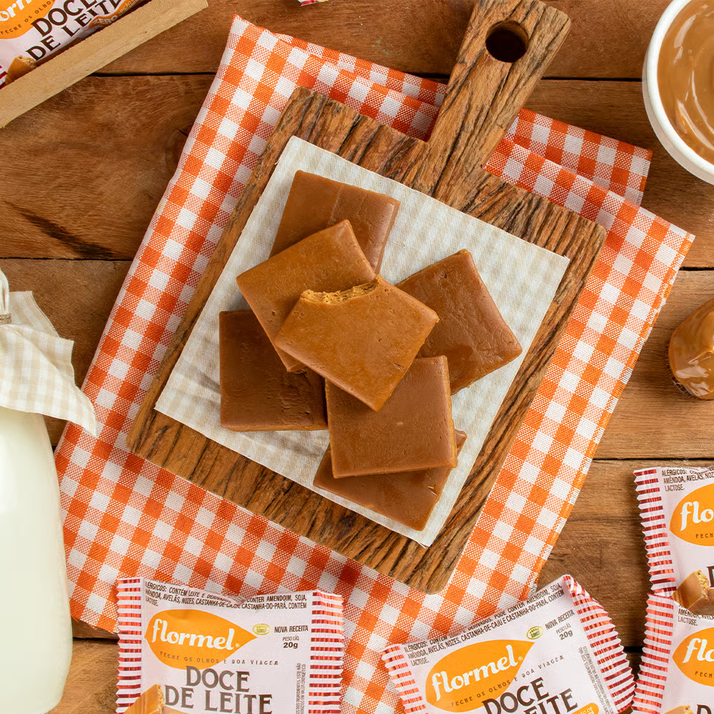 Flormel Sugar-Free Dulce de Leche Box of 24 Tablets 480g