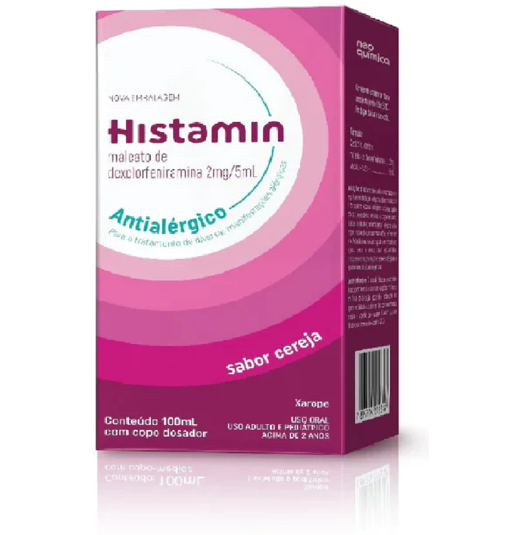 Antiallergic Histamin 2Mg/5Ml Syrup With 100Ml