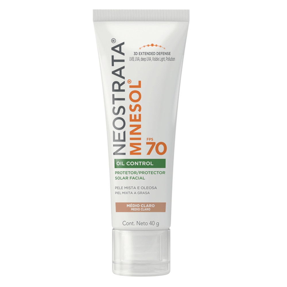 Neostrata Minesol Protetor Oil Control Fps - 70 Médio Claro (40g)