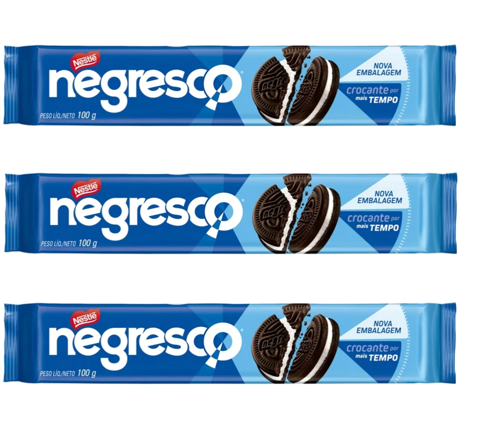 Nestlé Negresco Stuffed Biscuits 3 x 100g