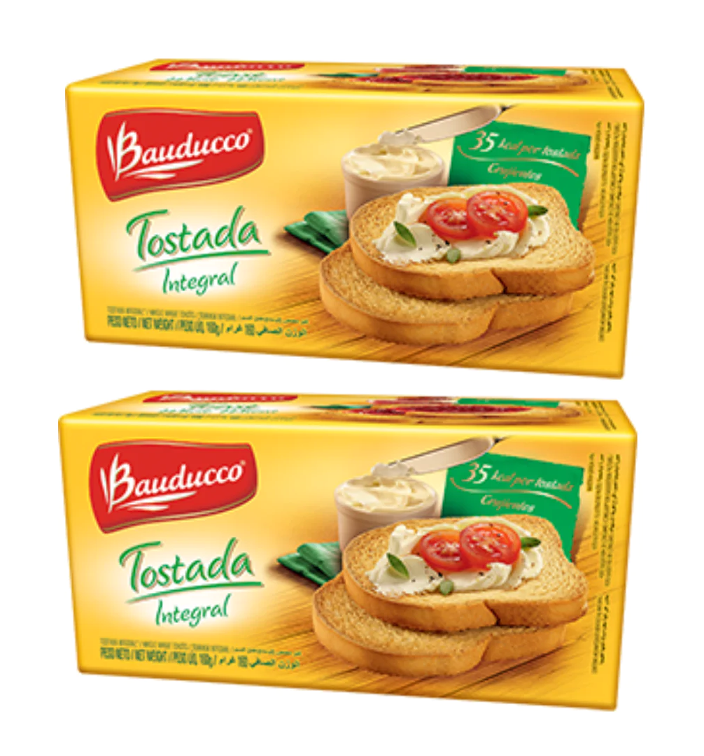 Bauducco Wholemeal Toast 2 x 142 Gr.