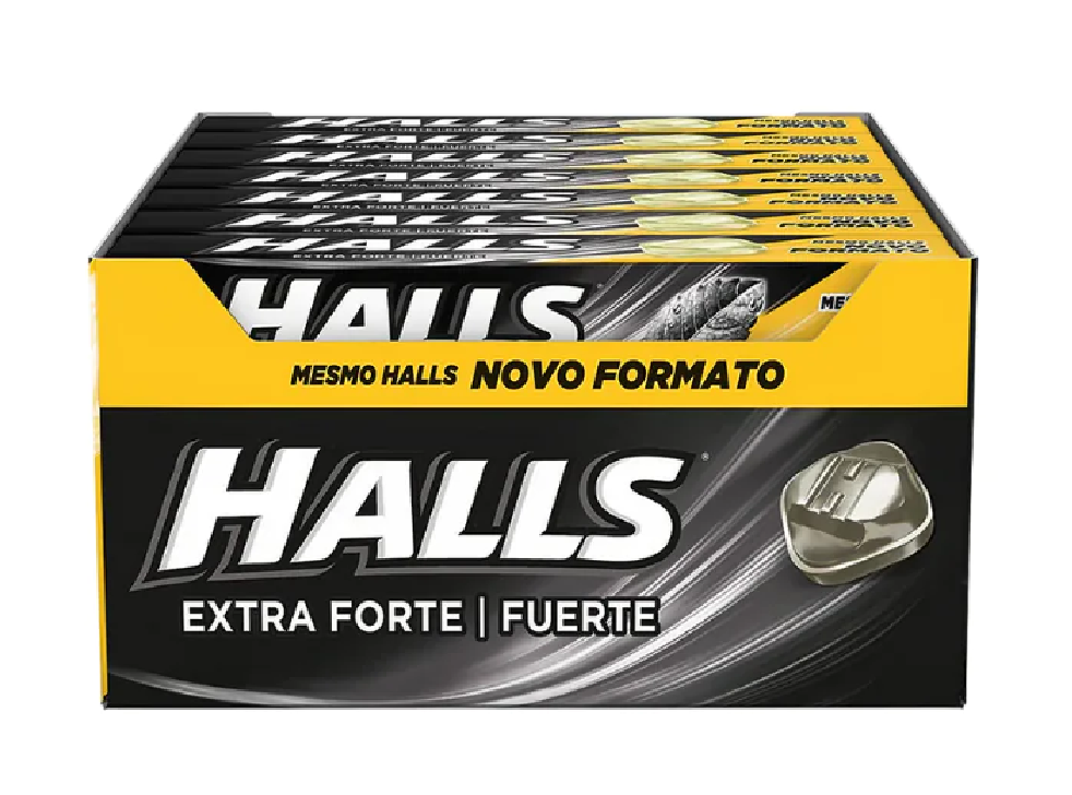 Drops Halls Extra Forte Caixa 21 x 27,5g