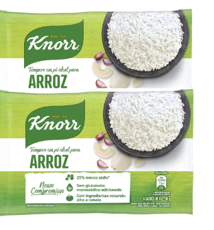 Knorr Seasoning Meu Rice Garlic/Onion 2 boxes 6x8 Gr
